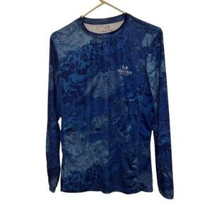 Realtree Fishing Size Small Long Sleeve Outdoor Shirt